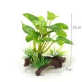 LONNGZHUAN Fish Tank Aquascape Ornaments, Plastic Fish Tank Decorations Simulation Plant Decoration, Environmentally Friendly Aquarium Accessories Artificial Water Plants Fish Tank. 