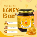 AUSHARA Pure Wild Bee Honey 100% පිරිසිදු කාබනික, අමු සහ පෙරීම නොකළ කැලෑ මී පැණි 350g | 70ml | 1 Kg. 