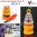 31 In 1 Steel Screwdriver Multi-function Screw Driver Set Club Screwdriver For Phone Laptop Repair Tool Kit. 
