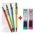 Mechanical Pencil Set 0.7mm  Automatic Pencil Pencils for Writing Kids Girls Gift School Exam Supplies Cute Stationery. 