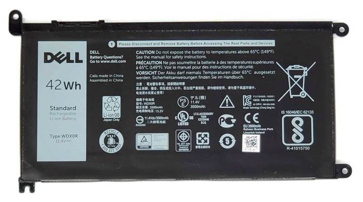 Dell WDXOR  Battery