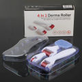 4 in 1 Derma Roller Anti Aging Facial Massager Skincare Micro Needle Therapy Skin Regeneration / Jarum Awet Muda. 