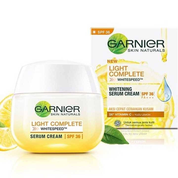 Garnier Skin Naturals Light Complete White Speed Serum Cream (Spf36) - 50Ml