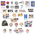 20/40/60pcs BTS Stickers KPOP Music Korean Boys Band Stickers for Laptop Scrapbook Journal Kids Girls Boys Stickers. 