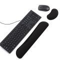 【ALLGOOD】Mouse Pad Mechanical Keyboard Anti Slip Wrist Rest Pad Memory Sponge Set Hand Support For Office Computer Laptop Accessories. 