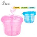 Baby Milk Powder Dispenser 3 Section Food Container Storage For Outdoor 1 Pc Portable - baby milk powder container - Storage Feeding Box Newborn Baby Milk Powder Formul Dispenser Kids PP Food Container Kids Ecological Tableware Travel  3 in 1 Bottles. 