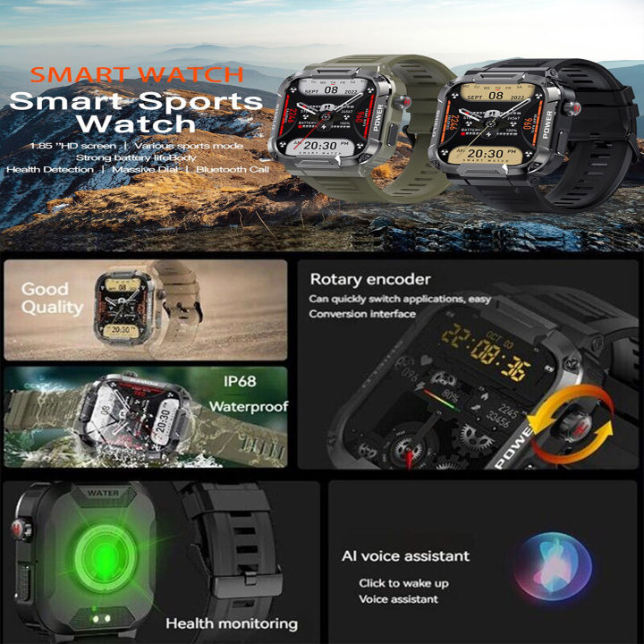 Original%202024%20New%20Released%20Smart%20Watch%20Rugged%20Military%20%201.85%20Outdoor%20Men%20Bluetooth%20Call%20Smartwatch%20For%20Xiaomi%20Android%20IOS%20Ip68%20Waterproof%20Fitness%20Watches%202024%20New%20Release%20-%20Image%207
