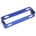 Aluminum Universal Motorcycle Adjustable Angle License Plate Bracket Holder YULING. 
