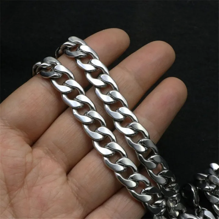 3.5mm/4.5mm/5mm/7.5mm/9mm/11mm%20Width%20316L%20Stainless%20Steel%20Men%20Boy%20Spiga%20Plait%20Necklace%20Chain%20Silver%20Color%20(%2020-32%20Inch%20)%20-%20Image%205