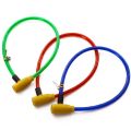 Steel Wire Metal Bicycle Safety Lock Universal Anti-Theft Bicycle Lock Motorcycle Wire Lock Safety Cable with 2 Keys 8x640mm. 