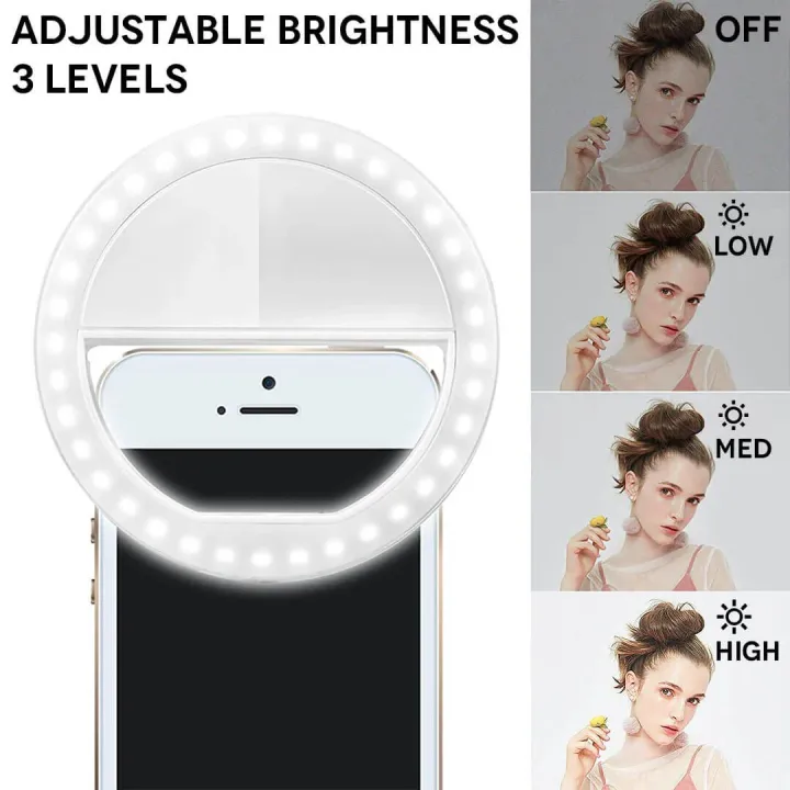 Selfie%20Portable%20Rechargeable%20LED%20Ring%20Flash%20Light%20Camera%20Photography%20For%20iPhone%20Android%20Phone%20-%20Image%202