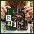 Cartoon protective case Phone Case For Samsung Galaxy A17 Back Cover silicone Waterproof Black pearl pendant cute. 