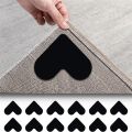 【Miga Plaza】DECORATE X Mat Grippers Heart-shaped Antiskid Sticker Rug Tape Double Sided Reusable Rug Pads Non Slip Carpet Anti Skid Mat Rug Gripper. 