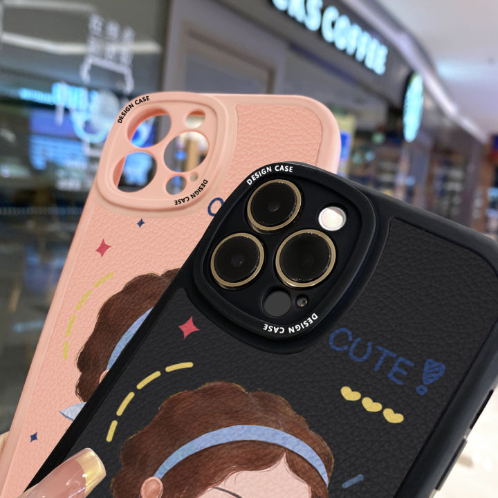 AMORVOR%20for%20OPPO%20A53%202020%20A33%202020%20Back%20Cover%20Beautiful%20Girl%20PU%20Leather%20Case%20Soft%20Silicone%20Edge%20Mobile%20Cover%20-%20Image%206