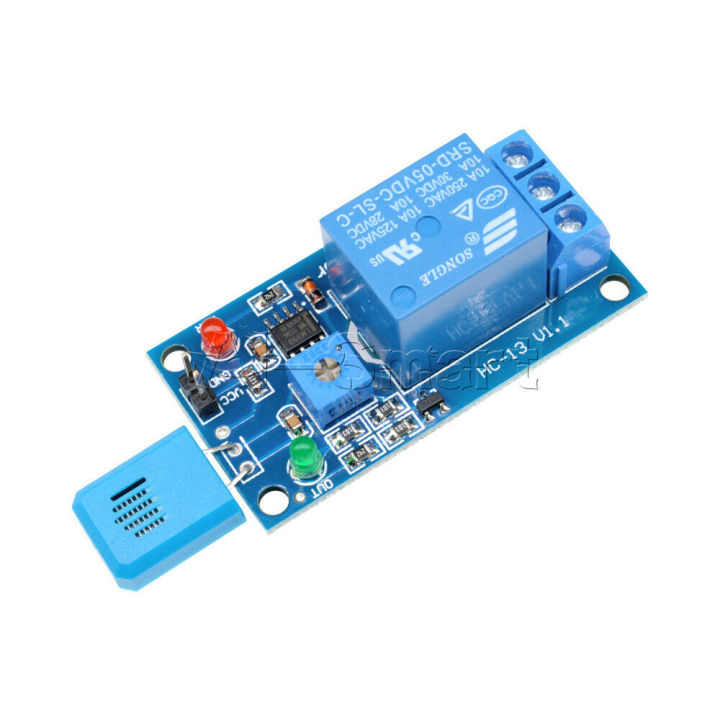 Humidity Sensor Module HR202 Moisture Sensitive Switch Relay Humidity Control