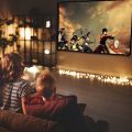 100-inch 16:9 Projector Screen Portable HD Projection Screen Foldable Wall Mounted for Home Theater Office Movies Indoors Outdoors-01. 