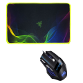 Bloodbat RGB Gaming Mouse + Mouse Pad Q3. 