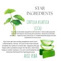 EcoBerry Centella Asiatica (CICA) Soothing Gel Cream | Acne Prone, Sensitive Skin, Moisturizer, Organic, Non Comedogenic, Paraben Free, Chemical Free, Cruelty Free, Mineral Oil Free, Preservative Free, Vegan(FROM INDIA)NUSS. 