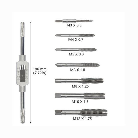 Professional%208pcs%20Tools%20DIY%20Metric%20Thread%20Tap%20Set%20Hand%20Tapping%20Tools%20Metal%20Screw%20Hole%20Tap%20Drill%20Set%20For%20Seven%20Tap%20Sizes%20-%20Image%204