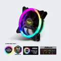 Armaggeddon-Tessaraxx Dual Loop ARGB Fan 12CM. 