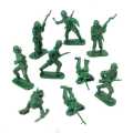 QP Toy Soldiers Figures, Small Men Swat Soldiers Toy, WW2 Set Action Figures Playset for Kids Children Boys Girls, 50 Pcs. 