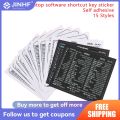 【Exclusive Offer】Computer Reference Keyboard Shortcut Sticker Adhesive For Windows Pc Lap Desk For Macbook Shortcut For Lightroom Shortcut. 