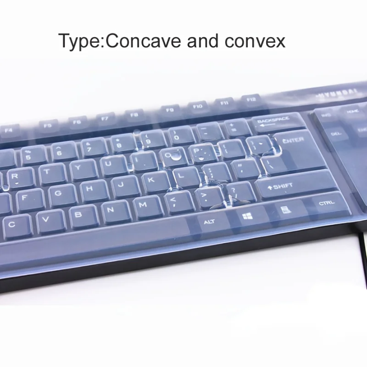 Keyboard%20Silicone%20Protector%20Film%20Skin%20Cover%20Desktop%20PC%20Transparent%20Silica%20Gel%20Bump%20Concave%20Keyboard%20Transparant%20Cover%20-%20Image%205