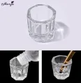 Monja 7Pcs/Set Acrylic Nail Art Set, Clear Pink Acrylic Nail Powder Set Polymer Nail Powder With Acrylic Liquid, 58 ML Liquid Monomer Nail Extension Tool Set,  With Nail Brush, Nail Form,  Glass and DIY Nail Art Tool Beginner Nail Acrylic Extension Set. 