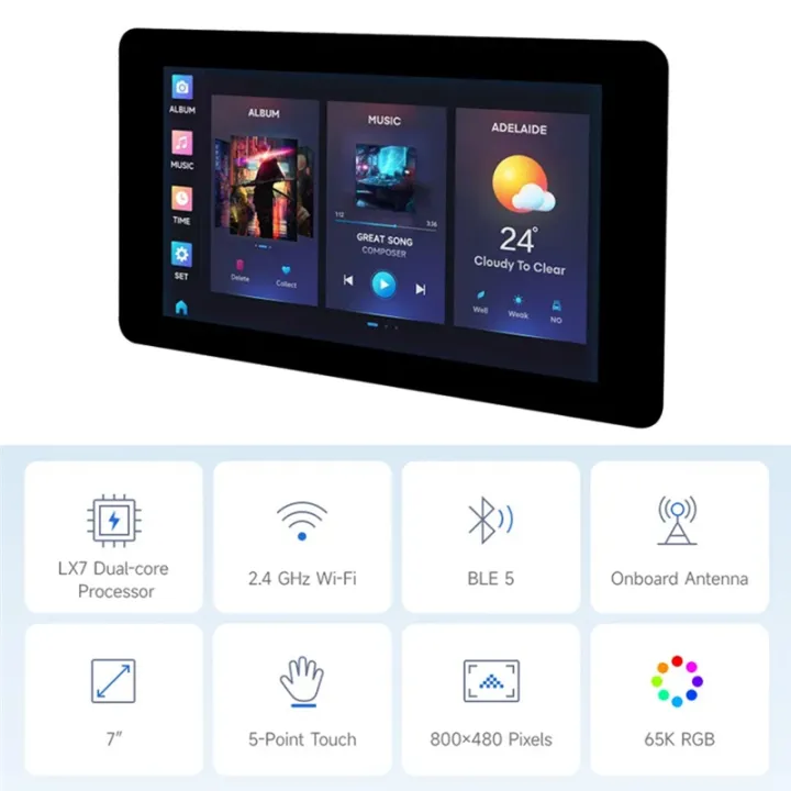 ESP32-S3%207Inch%20Touch%20Display%20Development%20Board%20for%20GUI%20LVGL%20HMI%20ESP32%20-%20Image%204