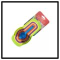 Measuring Cup And Spoon Set Cake baking accessories  Multi colour /Measuring Cup Tools  Kitchen Accessories Tools /Silicone Measuring Spoon Measuring  Baking Cooking Kitchen Coffee Tools with Scale Kitchen Tools. 