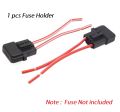 Plastic Square Shell Cap Wiring Harness Min Car Fuse Holder Removable Fuse / copper wire. 