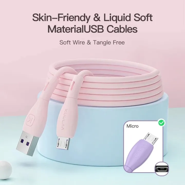 KUULAA%20Liquid%20Silicone%20Micro%20Cable%20USB%20Fast%20Charging%20For%20Samsung%20Xiaomi%20Huawei%20-%2050cm%20-%20Image%208