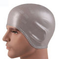 Men Women Swimming Caps Long Hair Waterproof Swim Pool Cap Ear Protect Silicone Diving Hat. 