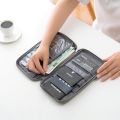 Wallet Family Passport Holder Travel Document Storage Organizer Portable Waterproof Document Bag Cardholder Storage Accessories. 
