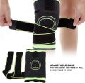 Knee Support Brace, Adjustable Knee Compression Sleeve Protector for Support Running, Jogging, Workout, Walking & Recovery. 