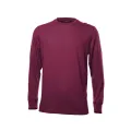 wearever Maroon Long Sleeve Crew Neck T-shirt. 