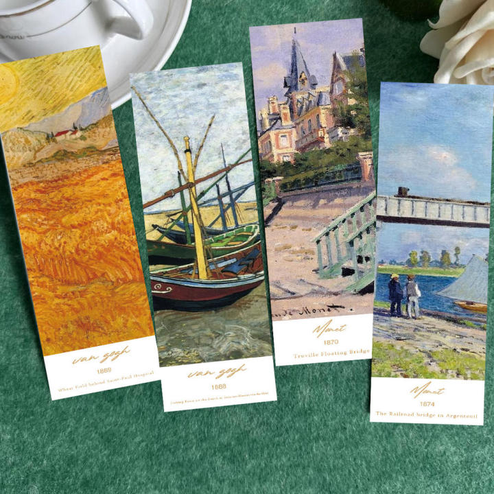 stationery%20Paper%20Bookmark%20artistic%20ancient%20flower%2030pcs%20set%20Book%20Holder%20butterfly%20design%20sunset%20series%20Page%20Marker%20for%20-%20Image%204
