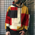 3D Printing Hood Striped Pattern New Sweatshirts For Men Long Sleeve Top Anime Hoodie Heartstopper Autumn And Winter Oversized. 