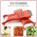 Vegetables Cutter Garlic Grater Potato Peeler Cucumber Carrot Slicer Graters Fruit Vegetable Tools Kitchen Gadgets 5 in 1 Vegetable Slicer. 