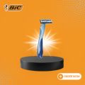 BIC Flex 3 Pouch - Pouch of 2 Razors. 