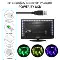 Bias Lighting RGB LED Light Strip Kit TV Backlight 5V USB Strips Flexible Waterproof LED Lamp With 24 Keys IR Remote Controller For TV Background HDTV PS4 Flat Screen Car ( 9.84ft/3m ). 