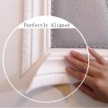 【Miga Plaza】2.3m 3D Wall Skirting Wallpaper Border Waterproof Wall Border PE Foam Self-Adhesive Modelling Trim Flexible Molding Ceiling Border Line Wall Sticker Interior Decoration. 