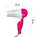 1000W Foldable Portable Mini Traveller Hair Blow Dryer. 