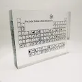 KOGEEK Acrylic Periodic Table Display Kids Teaching Tool Home Decoration Crystal Chemical Element Display. 