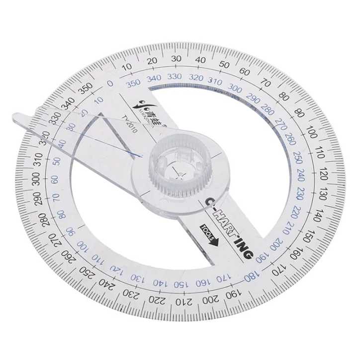 360 Degree Protractor Ruler