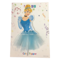 Cinderella cake topper  birthday cake topper. 