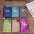 A5 PLASTIC NOTEBOOK STYLE PORTABLE 380 ML WATER / SPORTS BOTTLE Notebook Water Bottle - 380ml. 