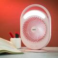 Rechargeable Table Fan with Light - Geepas. 