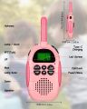 2 Pcs Walkies Talkies for Kids - Rechargeable Kids  Walkie-Talkie 22 Channels with Backlight Flashlight VOX Function by ZinZen. 
