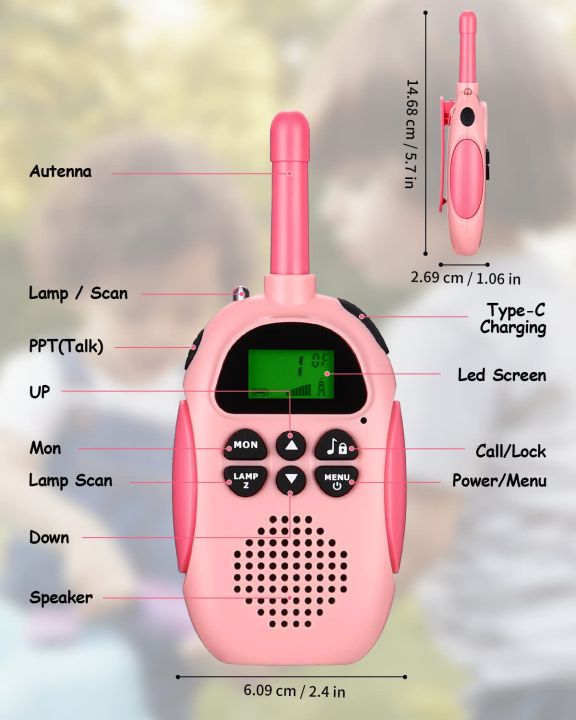 2%20Pcs%20Walkies%20Talkies%20for%20Kids%20-%20Rechargeable%20Kids%20%20Walkie-Talkie%2022%20Channels%20with%20Backlight%20Flashlight%20VOX%20Function%20by%20ZinZen%20-%20Image%205